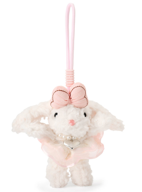 オーガンジーたれ耳ラビットチャーム