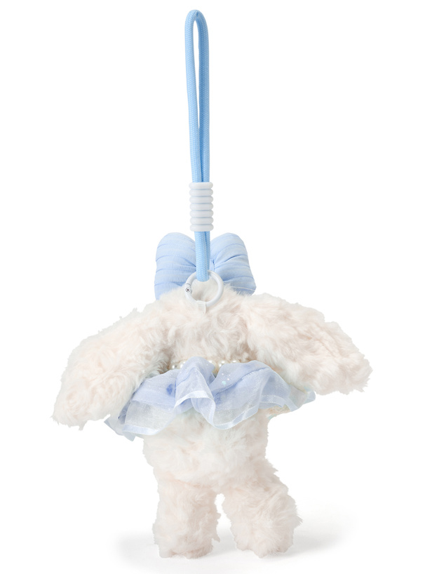 オーガンジーたれ耳ラビットチャーム