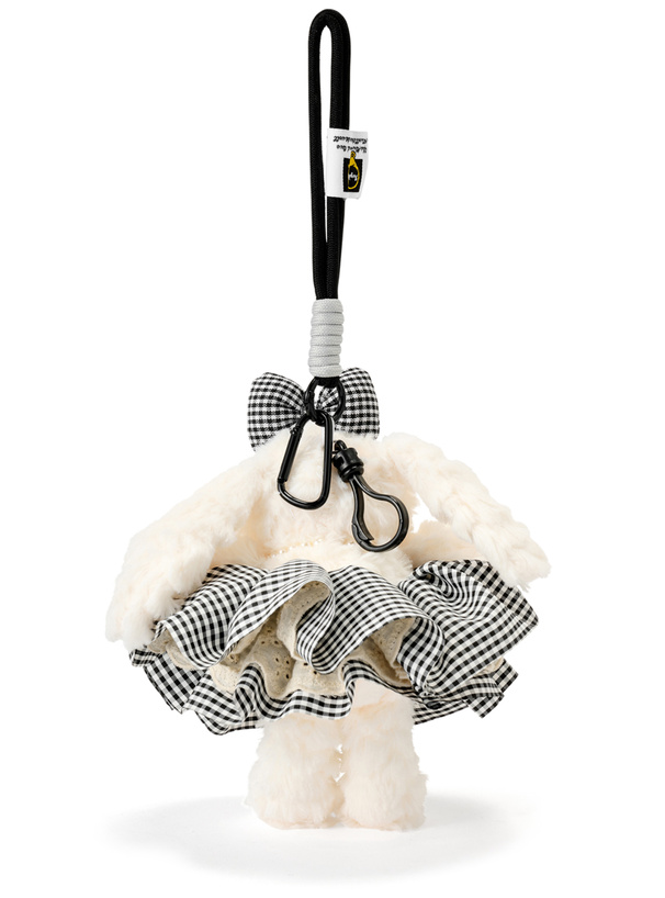 ギンガムチェック柄たれ耳ラビットチャーム[tr1107] | レディース