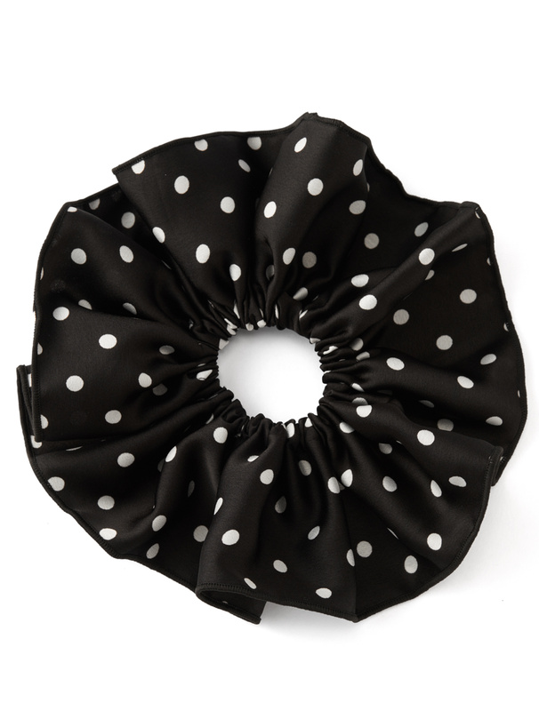 ドット柄シュシュ[tr1114]