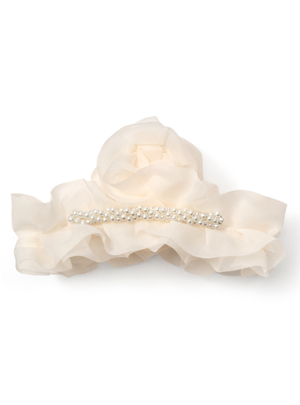 パールフリルクリップ