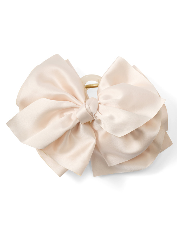 サテンリボンクリップ