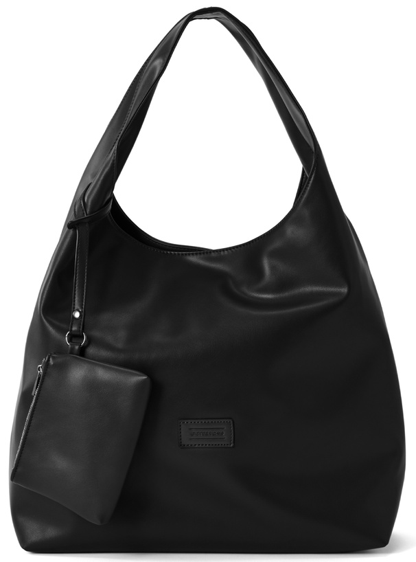 ポーチ付きレザーショルダーバッグ[tr1137]