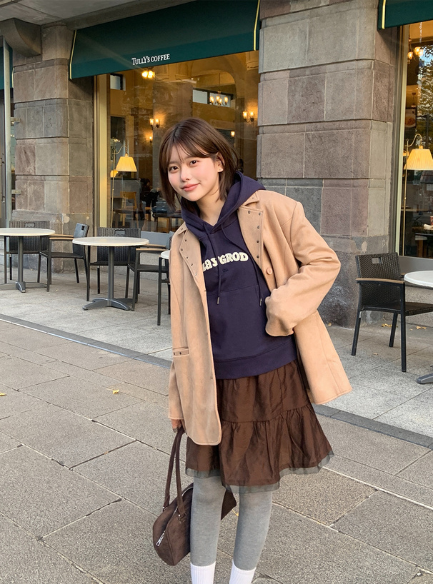 ダブルポケットスエードボストンバッグ[tr1141] | レディース