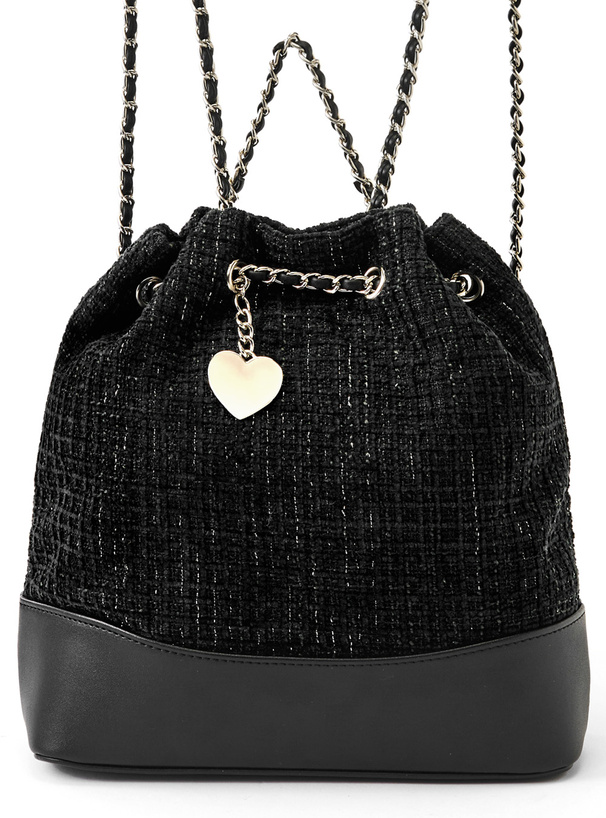 ツイード巾着ミニリュック[tr1161]