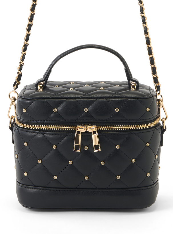 2Wayキルティングバニティバッグ[tr1163]