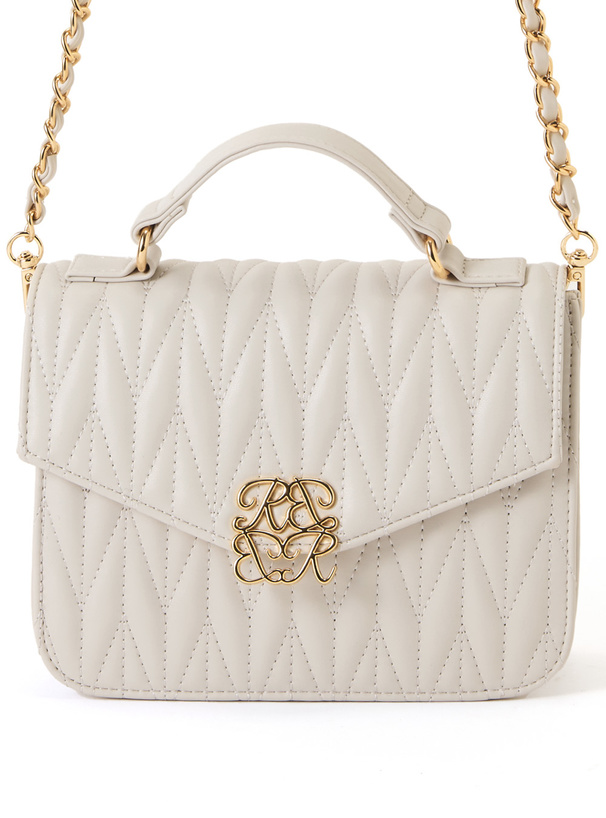 2Wayロゴプレートキルティングバッグ[tr1167] | レディース