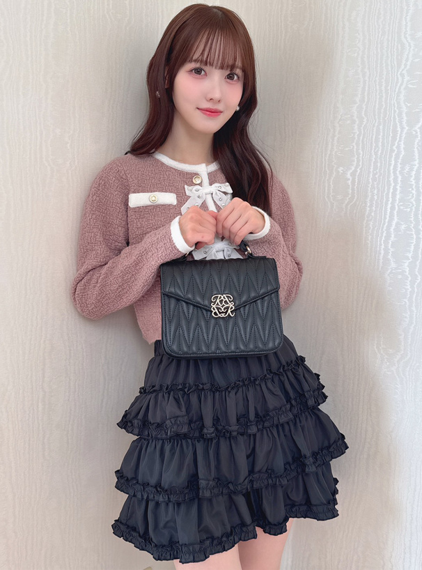 2Wayロゴプレートキルティングバッグ