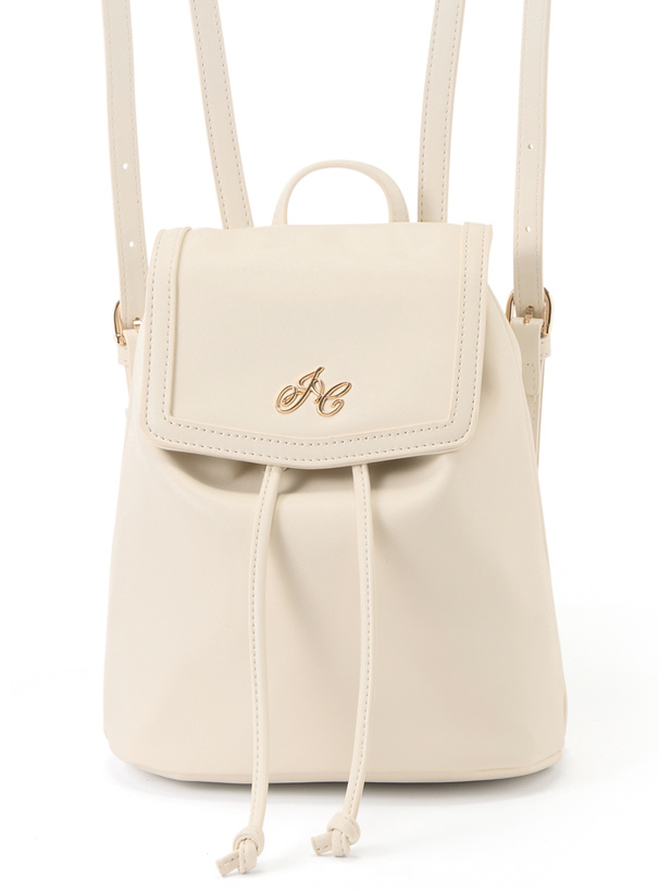 ロゴプレートミニリュック