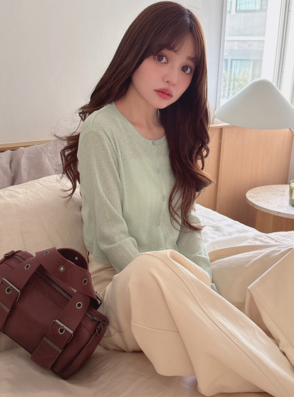 2Wayレザーボストンミニバッグ