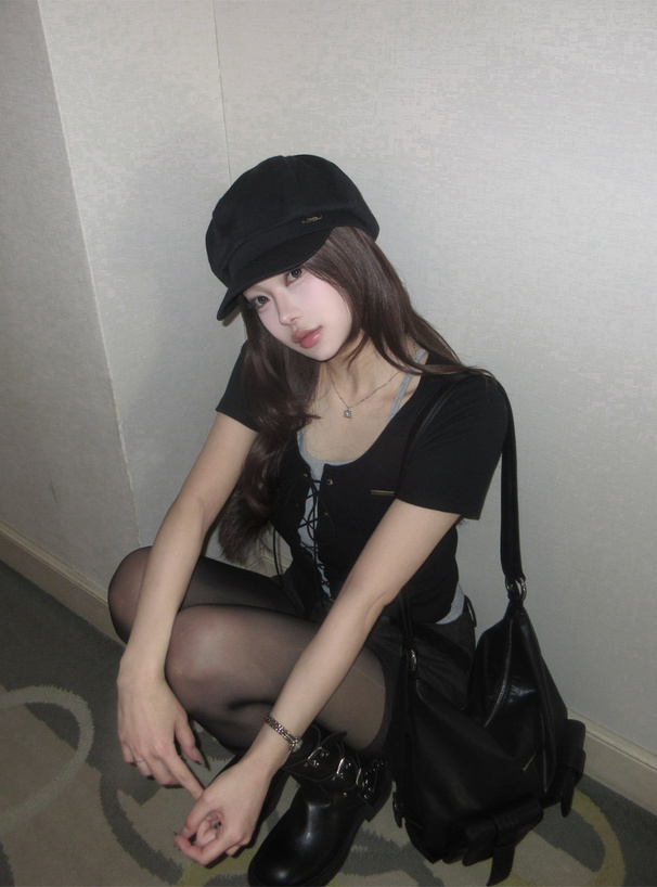 ロゴプレートキャスケット