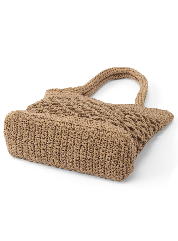 かぎ編みミニトートバッグ