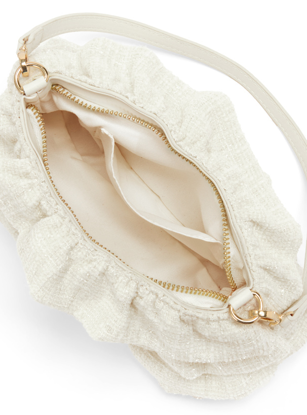 2Wayツイードフリルミニバッグ