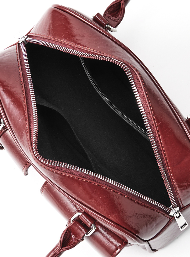 ダブルポケットショルダーバッグ