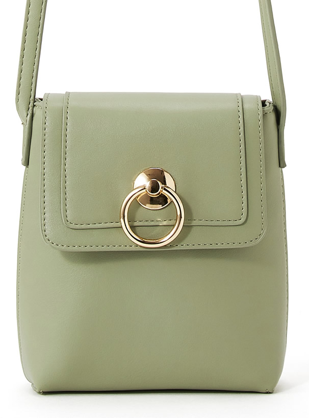 ゴールドリングスクエアショルダーバッグ Tr142 レディースファッション通販のグレイル Grl 公式