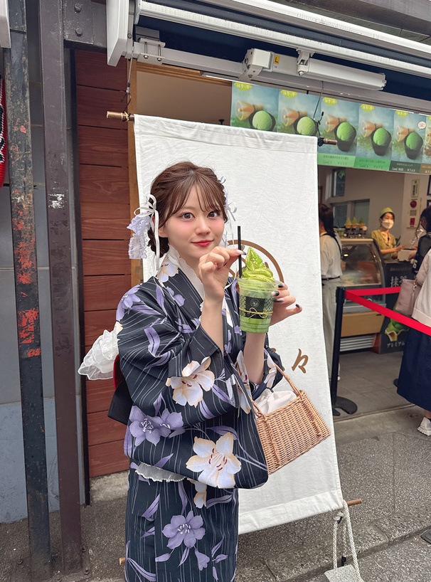 巾着付きラタンかごバッグ