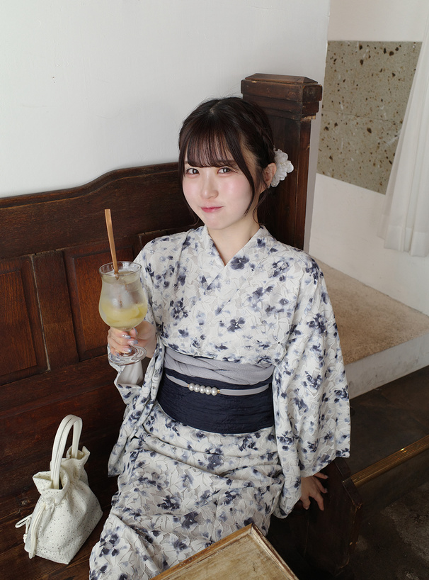 スパンコール巾着バッグ