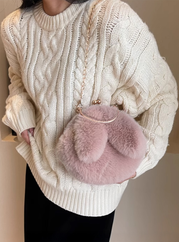 2Wayうさ耳ファーバッグ