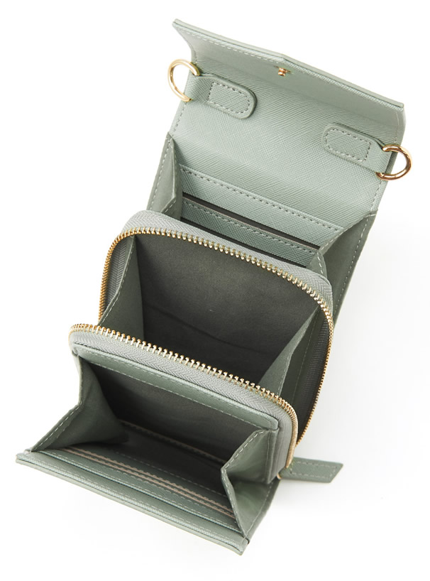 スクエアウォレットショルダーバッグ Tr81 レディースファッション通販のグレイル Grl 公式