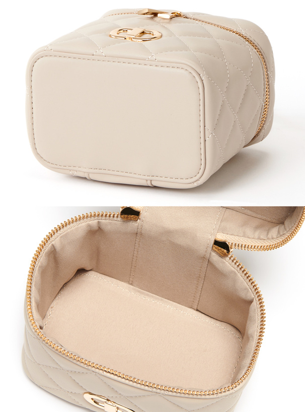 2Wayキルティングバニティバッグ