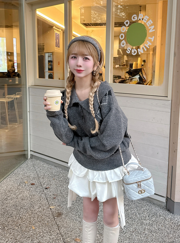 2Wayキルティングバニティバッグ