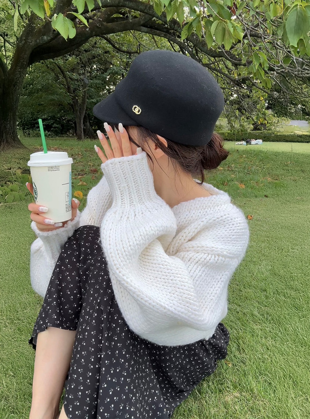 ウールロゴキャスケット[tr872] | レディースファッション通販の