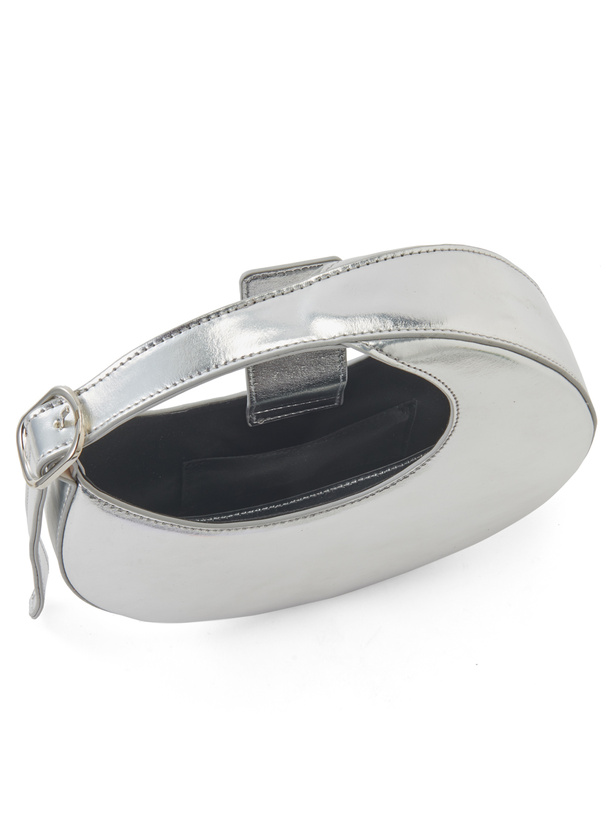 アシンメトリーハーフムーンバッグ