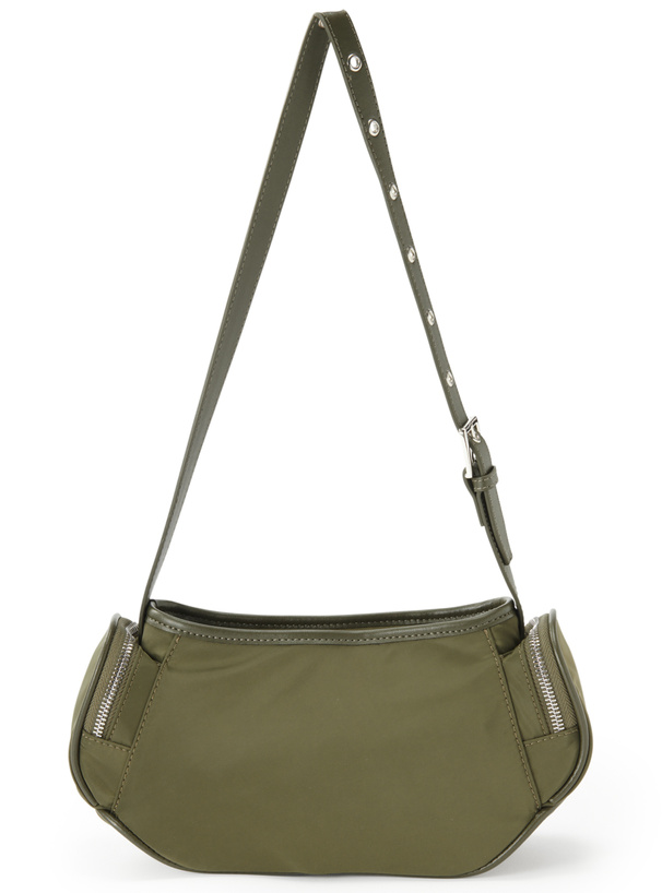 ラウンドナイロンショルダーバッグ