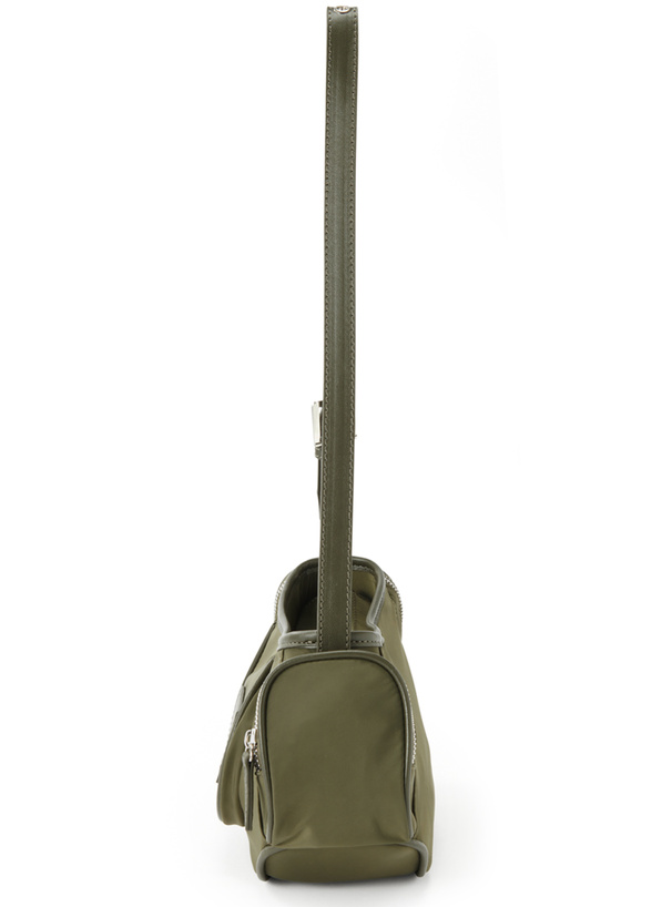 ラウンドナイロンショルダーバッグ