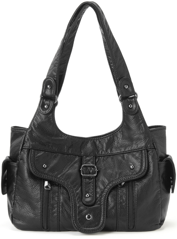 レザーショルダーバッグ