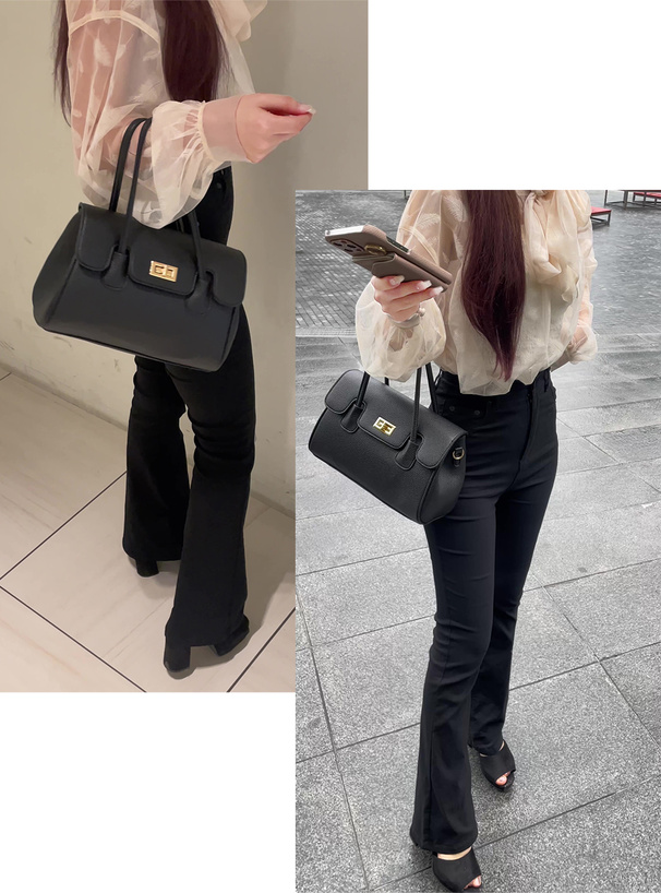 2Wayレザーショルダーバッグ