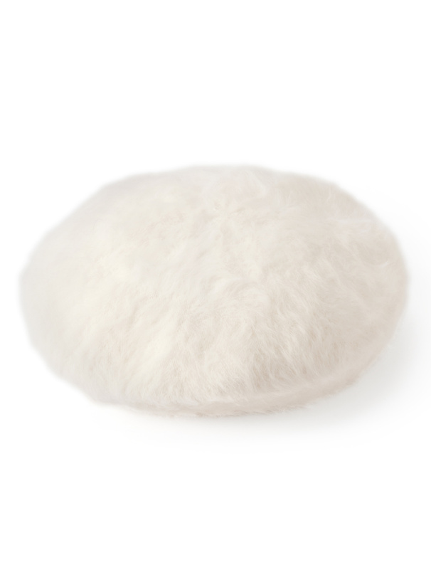 シャギーニットベレー帽