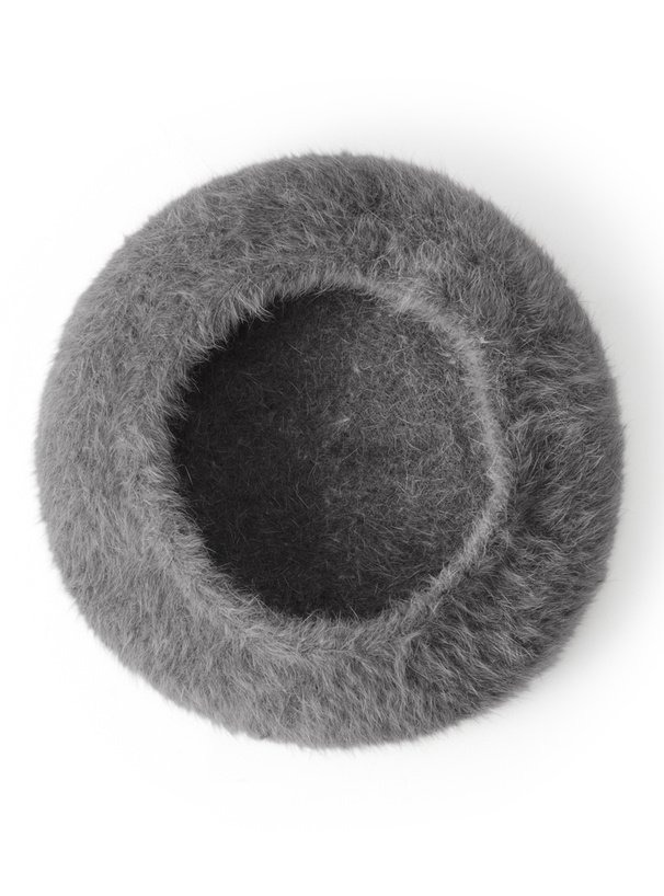 シャギーニットベレー帽