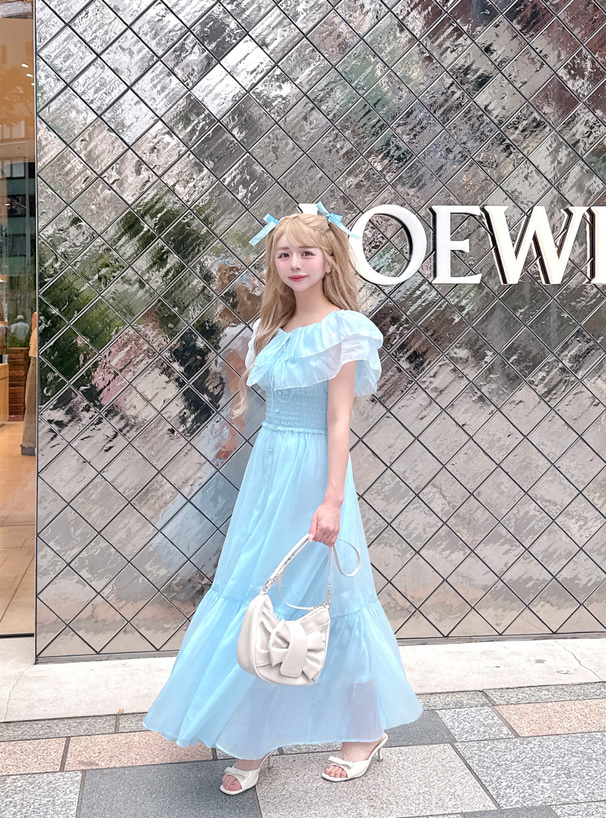 2Wayリボンハーフムーンバッグ