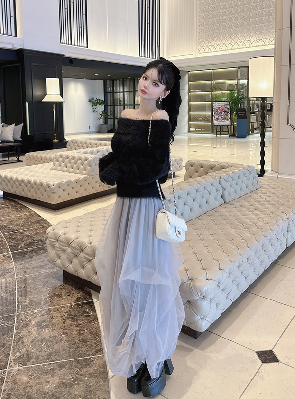 キルティングレザーバッグ