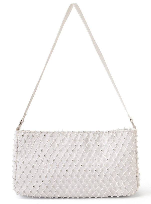 ビジューネットショルダーバッグ