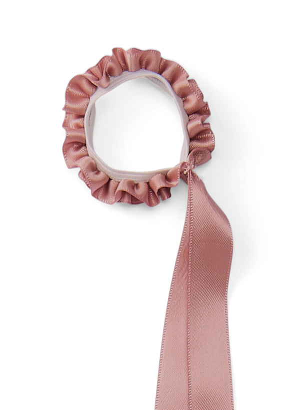 サテンリボンシュシュ