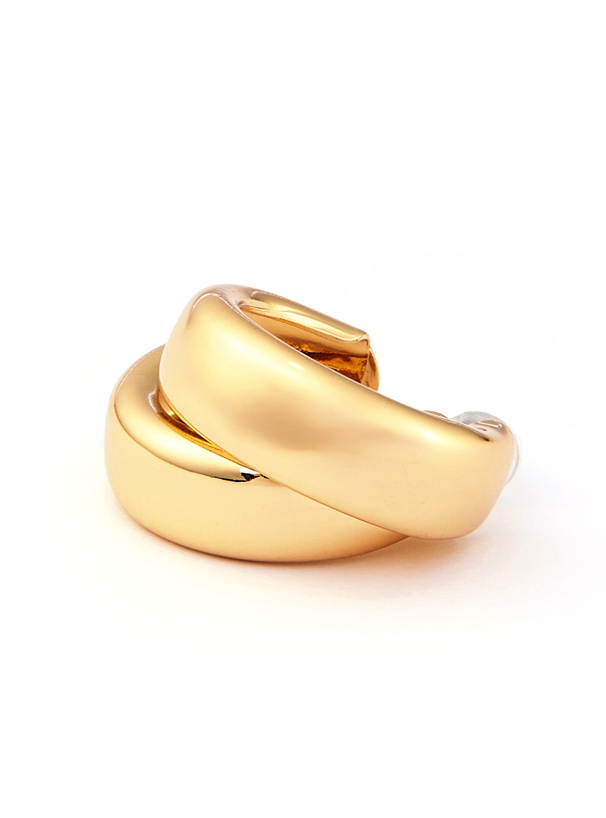 ダブルフープピアス