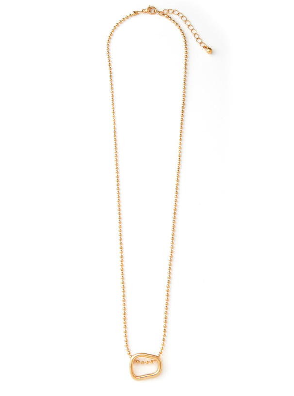 ニュアンスサークルネックレス