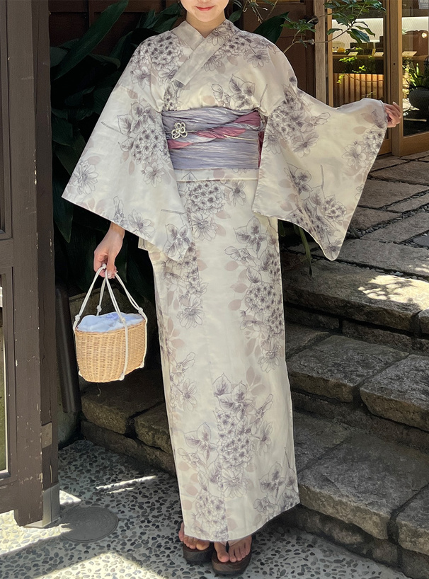 花モチーフパール飾り帯紐