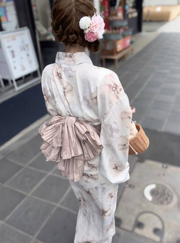 花コサージュヘアピン