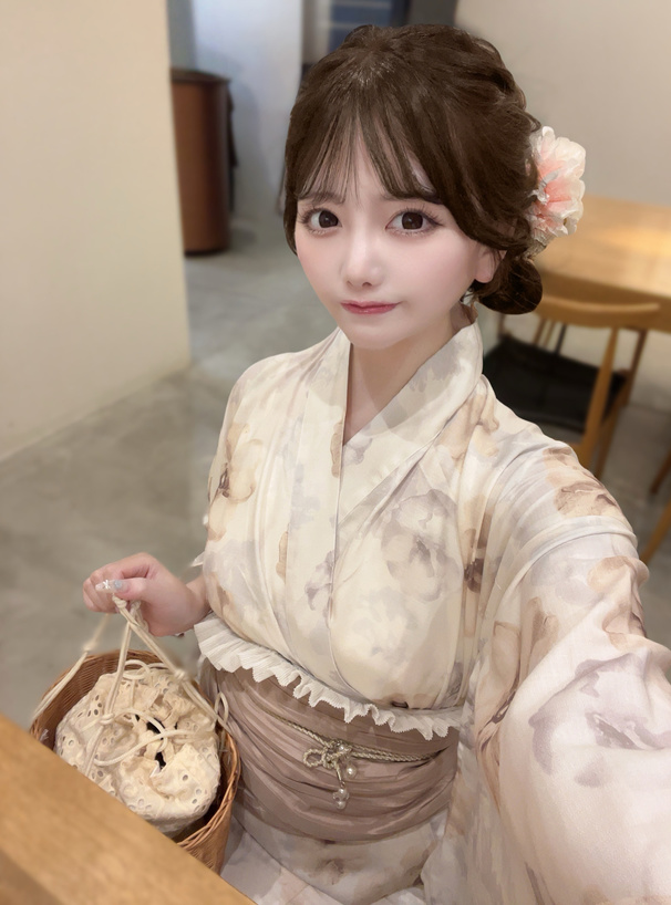 花コサージュヘアピン