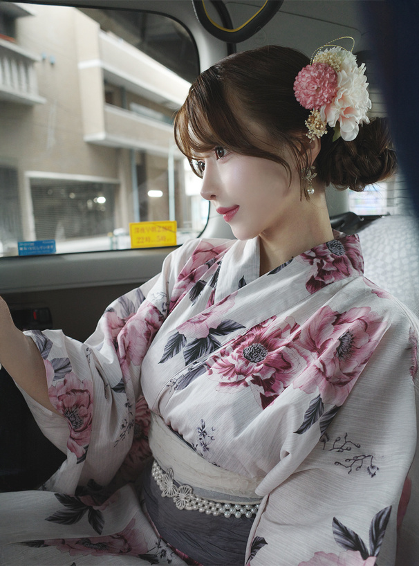 おひなさま 花コサージュヘアピン