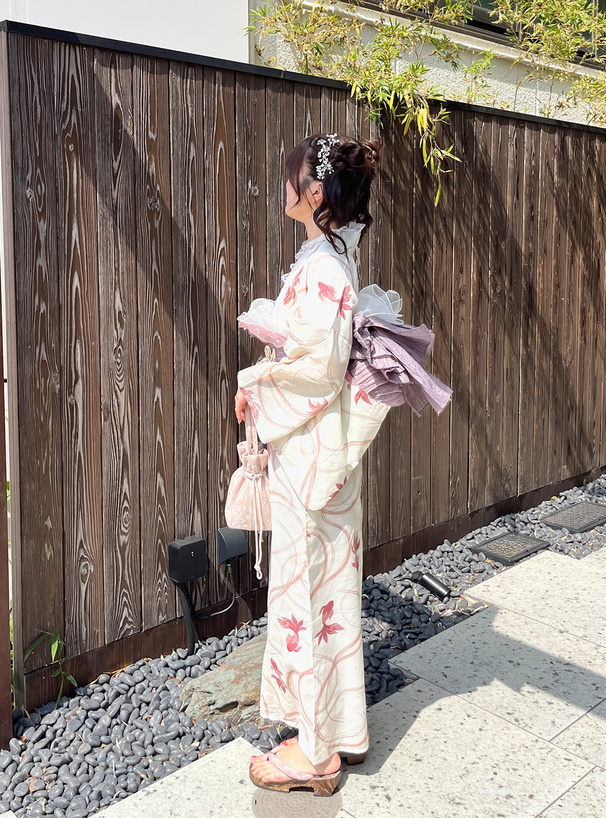 パールビジューフラワーヘアピン2点セット