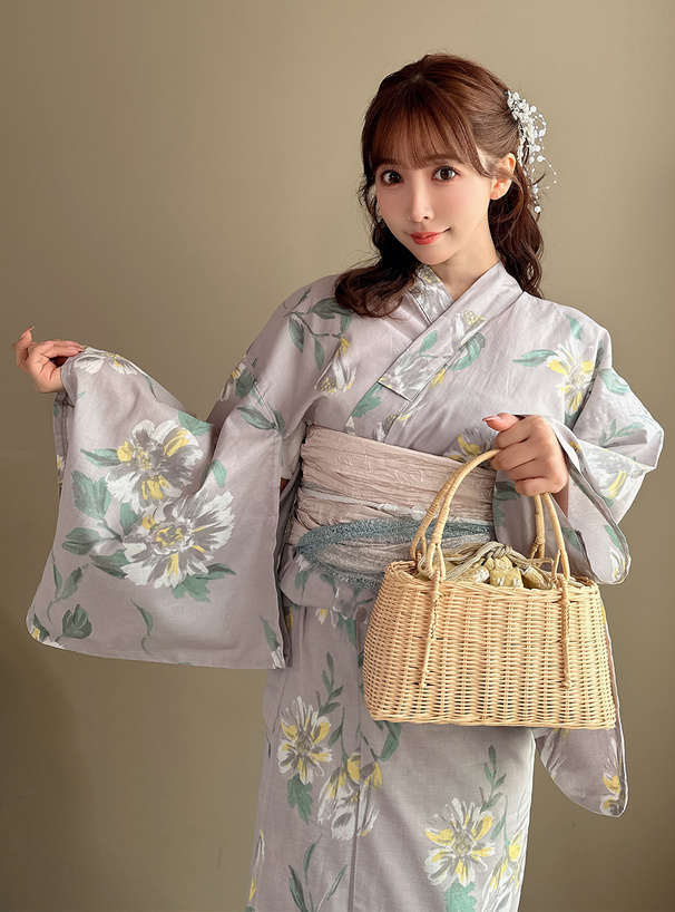 パールビジューフラワーヘアピン2点セット