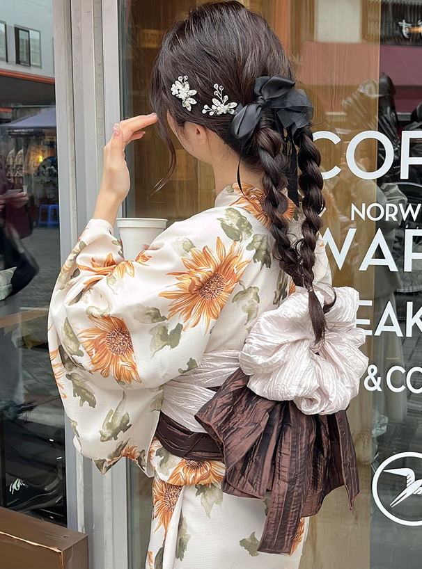 ビジューパールヘアピン2点セット