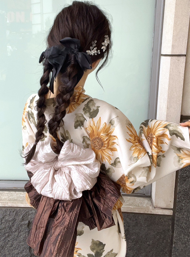 ビジューパールヘアピン2点セット