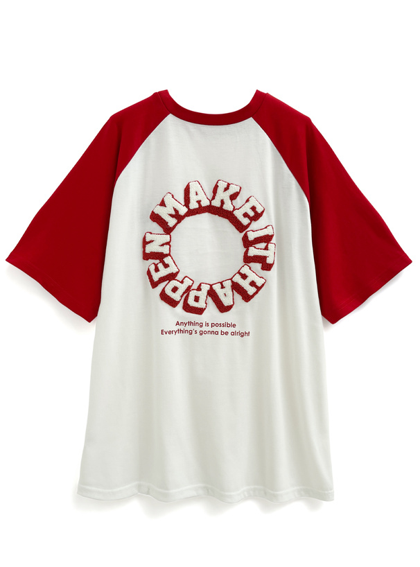 サークルロゴ配色ビッグTシャツ