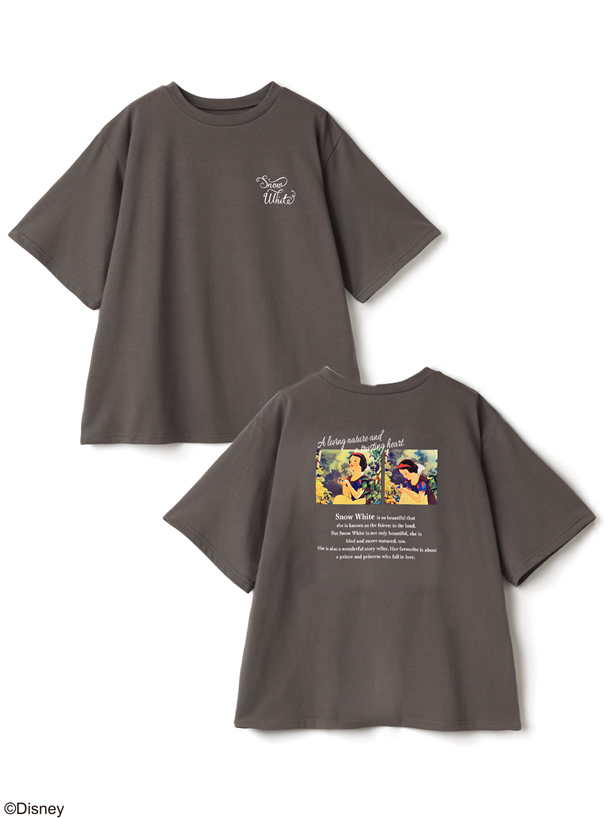 GRL/ディズニープリンセスシリーズ 白雪姫/プリントTシャツ