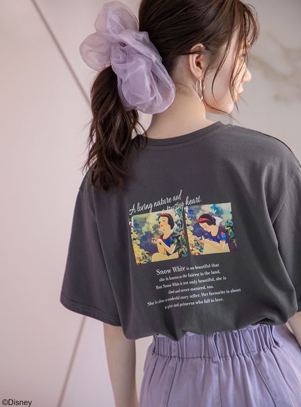 GRL/ディズニープリンセスシリーズ 白雪姫/プリントTシャツ